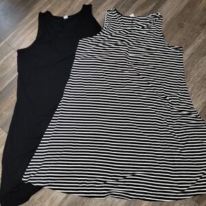 2 sleeveless dress